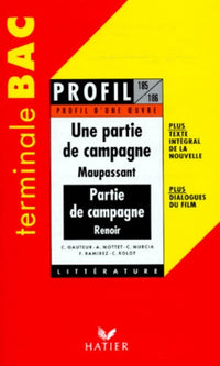 Profil d'une oeuvre : Jean Renoir-Guy de Maupassant, Une partie de campagne