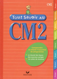 Tout savoir au CM2