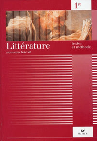Litterature 1ere. Edition 1996