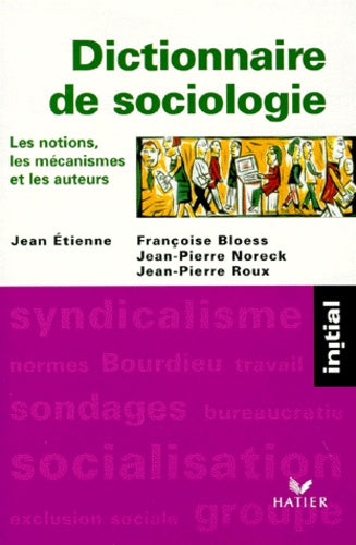 Dictionnaire de sociologie