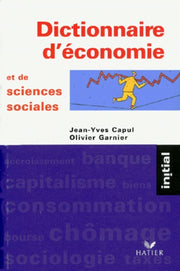 DICTIONNAIRE D'ECONOMIE ET DE SCIENCES SOCIALES