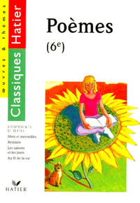 Recueil de poèmes 6e, la poésie