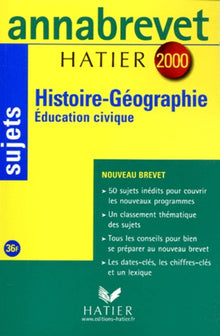 Annabrevet sujets 2000