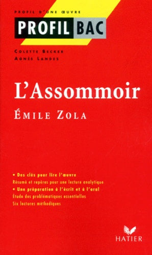 Profil d'une oeuvre : L'assommoir, Zola