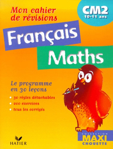 Mon cahier de révisions CM2