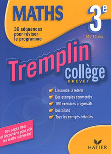 Tremplin Collège : Mathématiques, 3e