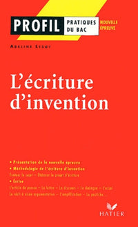 L'Ecriture d'invention