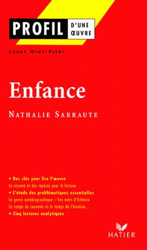 Profil d'une oeuvre : Enfance