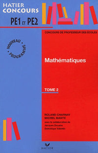 Préparation à l'épreuve de mathématiques du concours de professeur des écoles