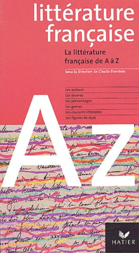 Littérature française de A à Z, 2004