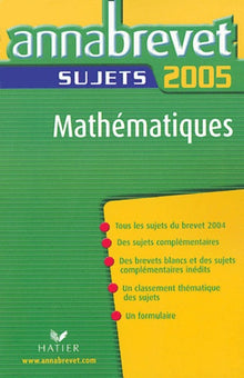 Mathématiques: Sujets