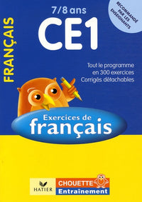 français ce1 7/8 ans: exercices de base