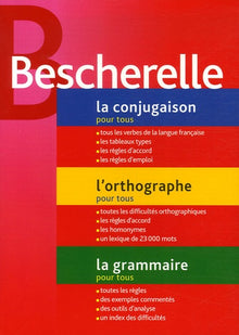 La conjugaison pour tous ; L'orthographe pour tous ; La grammaire pour tous: Coffret 3 volumes