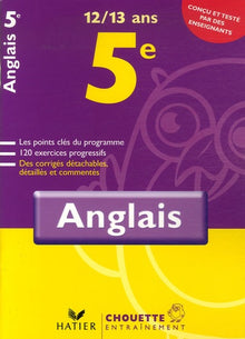 Anglais 5e: 12-13 Ans