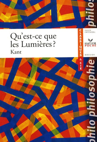 Qu' est-ce que les Lumières ?