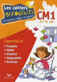 Les cahiers effaçables CM1: Je m'entraîne, j'efface, je progresse