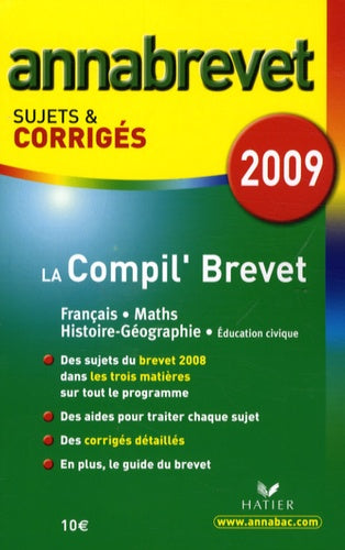 La Compil' Brevet: Sujets et corrigés