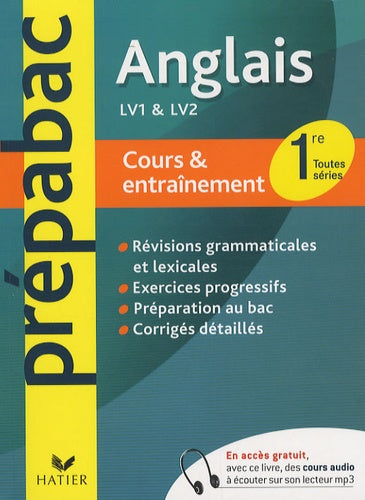Anglais 1e Toutes séries Niveau B1/ B2