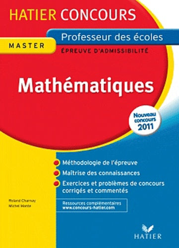 Mathématiques: Epreuve écrite d'admissibilité Professeur des écoles