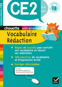 Vocabulaire rédaction CE2