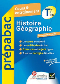 Histoire-géographie Tle L, ES