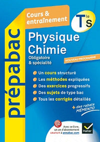 Physique-Chimie Tle S obligatoire et spécialité