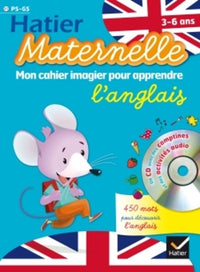 Mon cahier imagier pour découvrir l'anglais