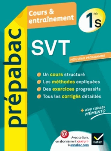 Sciences de la vie et de la Terre 1e S