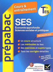 SES Tle ES Spécifique & spécialités - Prépabac Cours & entraînement