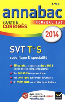 SVT Tle S spécifique et spécialité: Sujets et corrigés