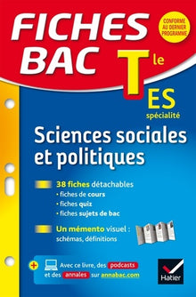 Fiches bac Sciences sociales et politiques Tle ES: fiches de révision - Terminale ES