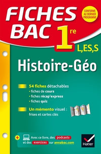 Fiches bac Histoire-Géographie 1re L, ES, S