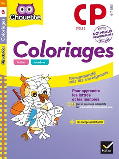 Coloriages pour apprendre les lettres et les nombres CP - Nouveau programme 2016
