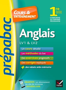 Anglais LV1-LV2 1re toutes séries