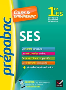 SES 1re ES - Prépabac Cours & entraînement