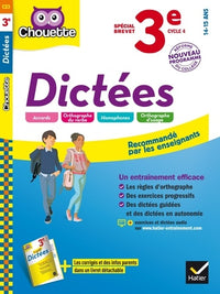 Dictées 3e spécial brevet