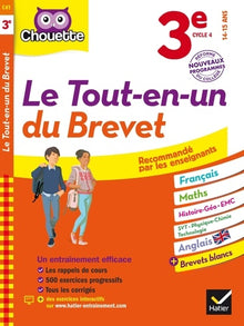 Chouette Le Tout en un 3e - Spécial Brevet