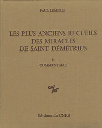 Plus anciens recueils des miracles de St Demetrius 2