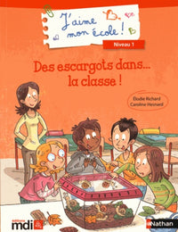 Des escargots dans la classe !