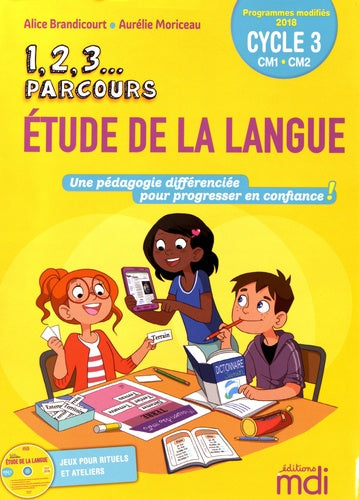 1, 2, 3 parcours... Étude de la langue CM