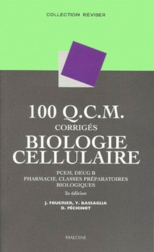 100 q.c.m. corrigés biologie cellulaire