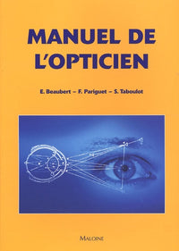 Manuel de l'opticien
