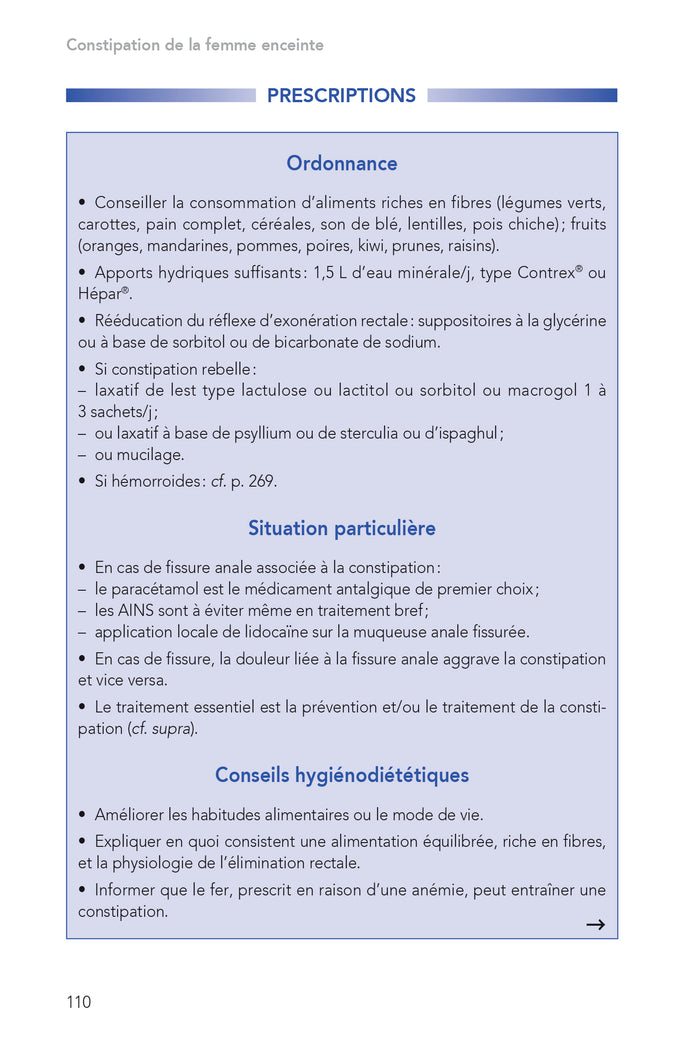 Ordonnances en gynécologie obstétrique 2024, 4e éd.