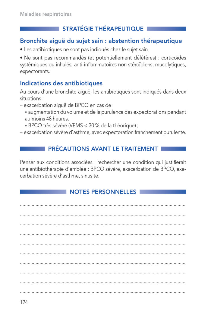 Ordonnances en pneumologie 2025