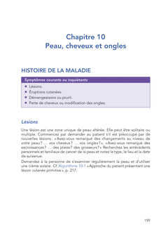 Bates : examen physique et interrogatoire du patient