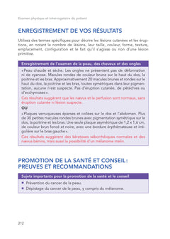 Bates : examen physique et interrogatoire du patient