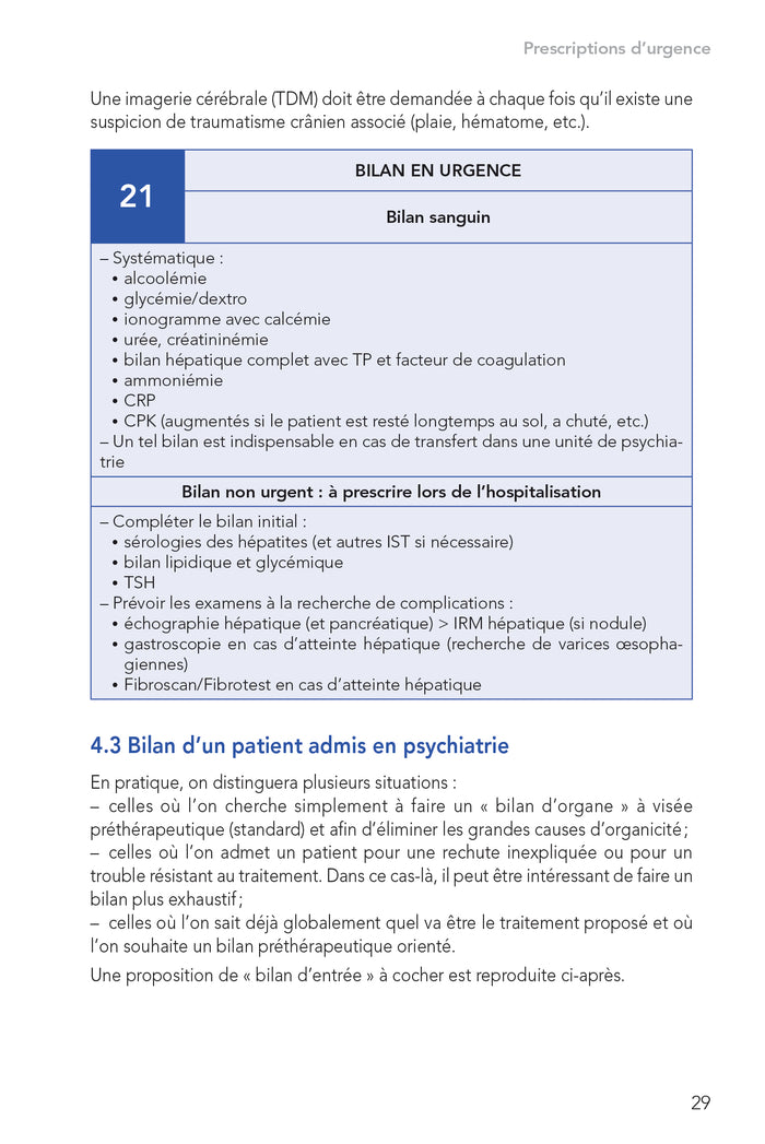 Ordonnances en psychiatrie et pédopsychiatrie 2025, 5e éd.: 128 prescriptions courantes