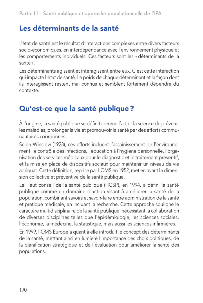 L'infirmière en pratique avancée (IPA) : Psychiatrie et santé mentale