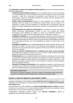 Annales corrigées de l'internat en odontologie 2023-2025