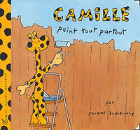 Camille peint partout